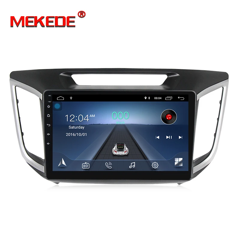 MEKEDE Автомобильный мультимедийный плеер Радио стерео автомобиль Android 8 1 для hyundai