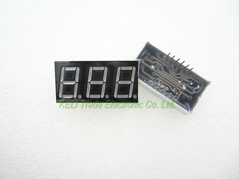 HAILANGNIAO 10 шт. LD 5361AG 3 цифры 0 56 &quotЗеленый 7 сегментный светодиодный дисплей общий