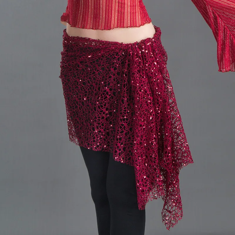 Женский пояс для танца живота аксессуар с блестками 4 цвета|Танец живота| |