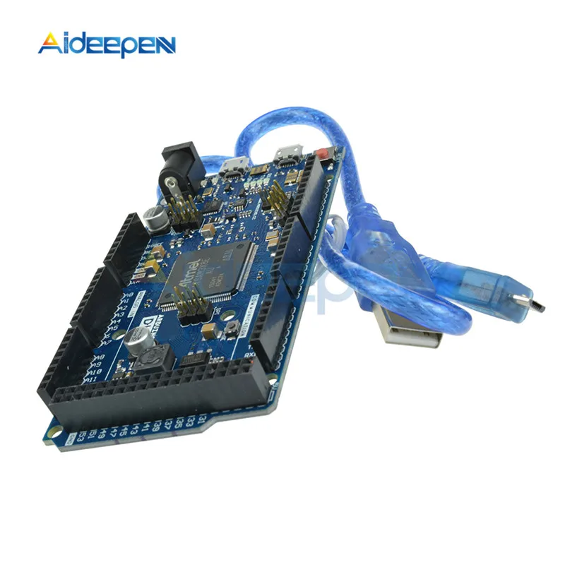 Для Arduino Due R3 ARM версия Главная Управление доска AT91SAM3X8E 32-битный ARM Cortex-M3/Mega2560 R3 6-20V 84 МГц