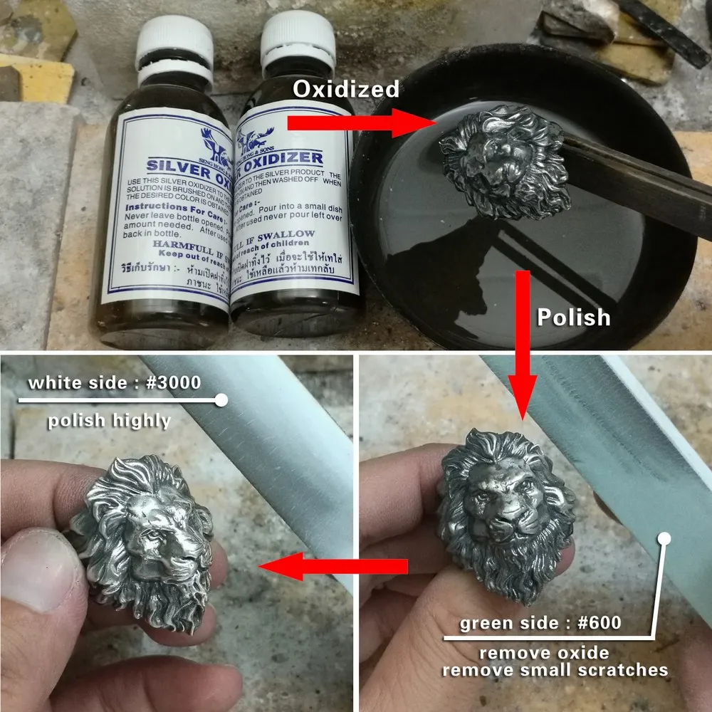 Мужское кольцо в стиле панк из серебра 925 пробы размер 8-15 | Украшения и аксессуары