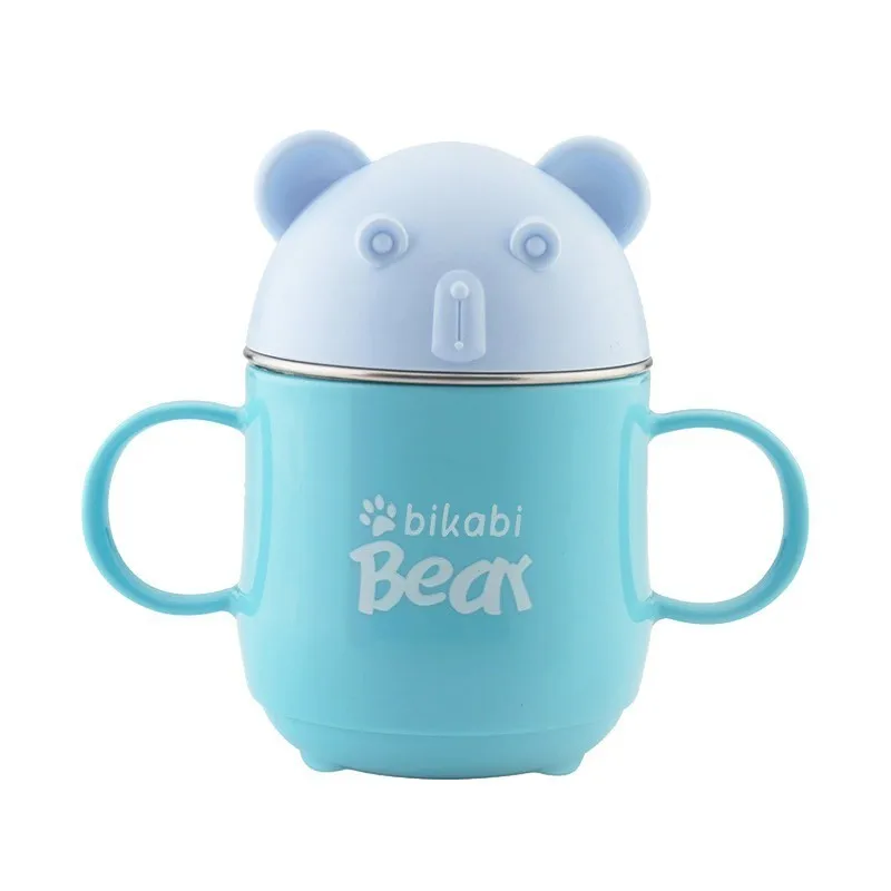 Soffe портативная детская бутылка для воды из нержавеющей стали на открытом