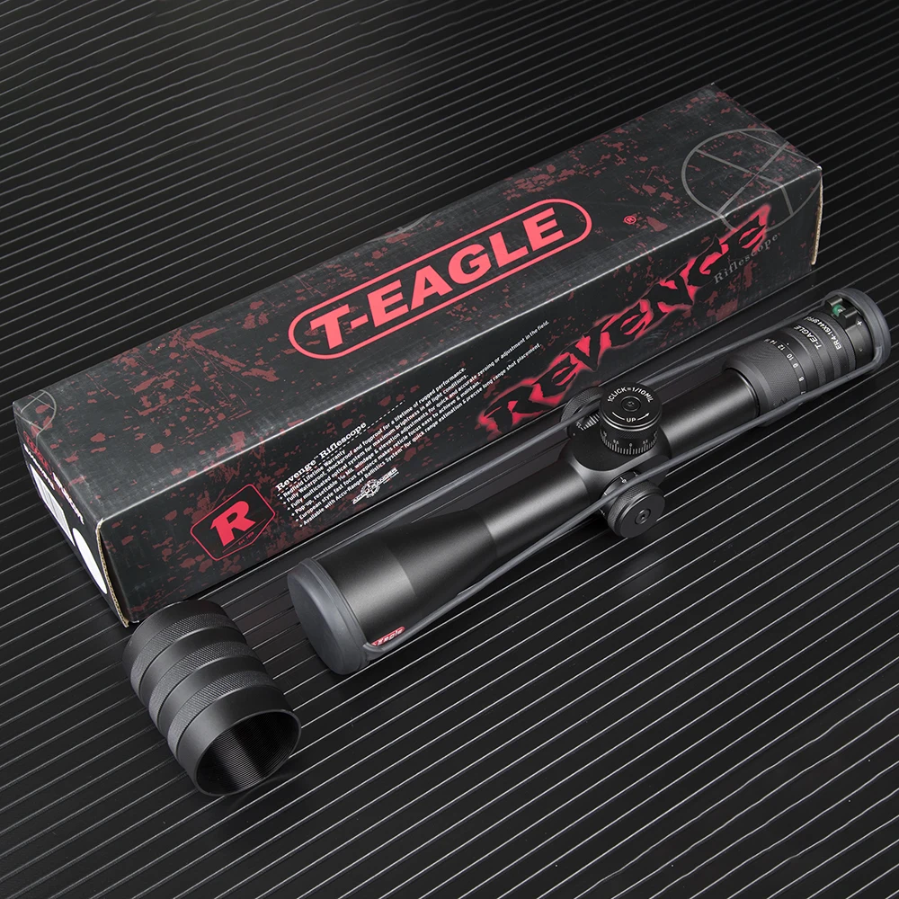 T Eagle SFFLE 4 16x44 прицел для охоты оптические прицелы боковой Фокус снайперской