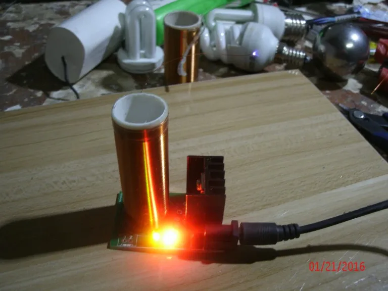 Катушка Tesla 12 В постоянного тока DIY Kit тест на дугу беспроводная передача