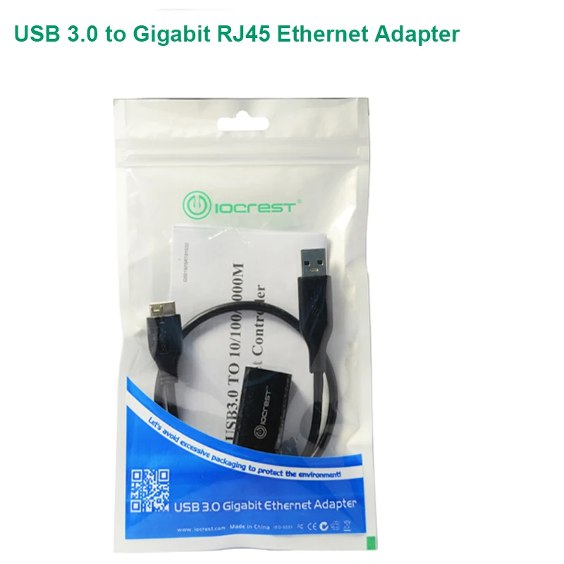Адаптер Ethernet USB 3 0 для Gigabit RJ45 скорость передачи 10/100 Мбит/с сетевой адаптер LAN набор