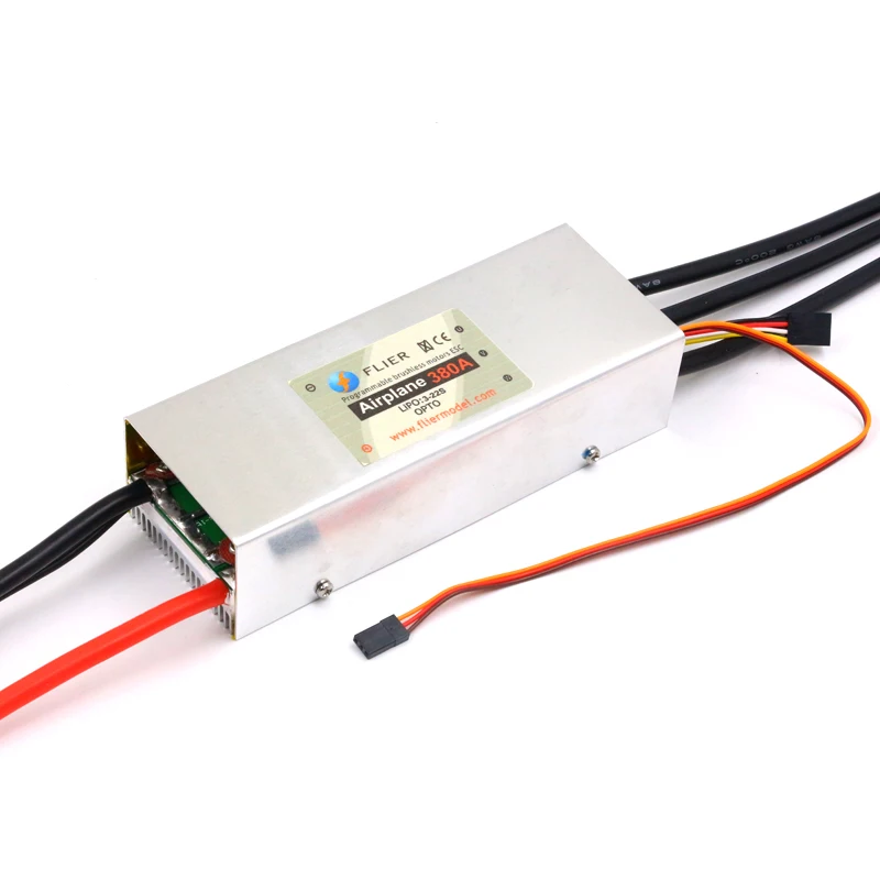 Контроллер скорости FATJAY FLIER 380A 2 22S Высоковольтный ESC бесщеточный с USB кабелем для