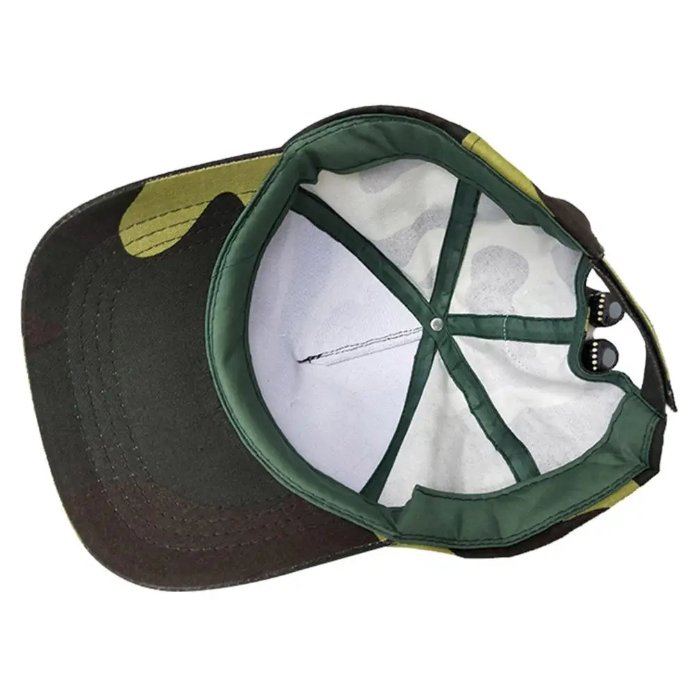 

Amusement Park Parent-child Cartoon Panda Baseball Cap Spring Amusement Camouflage Cap High Quality Polyester Baseball Kid Caps