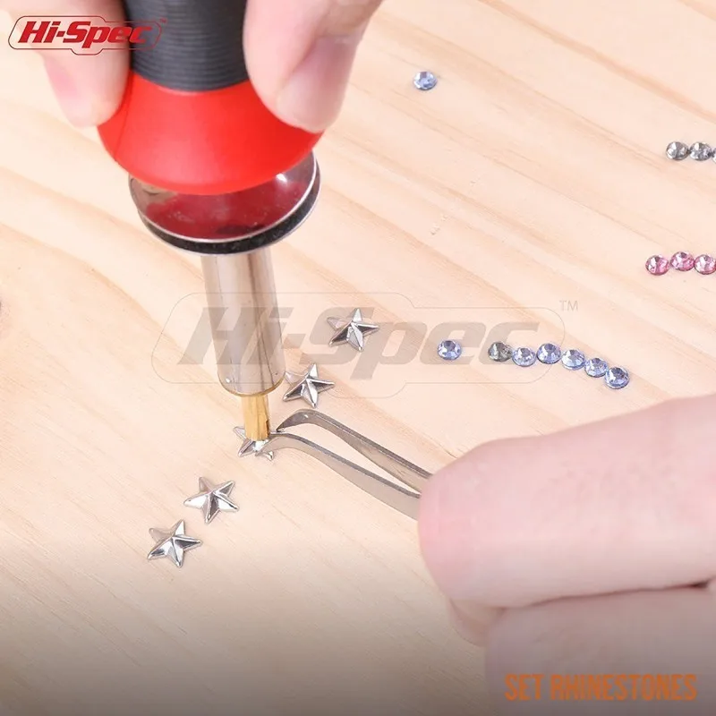 Hi-Spec 35 шт 0-15W-30W DIY Регулируемый температурный Электрический паяльник сварочный