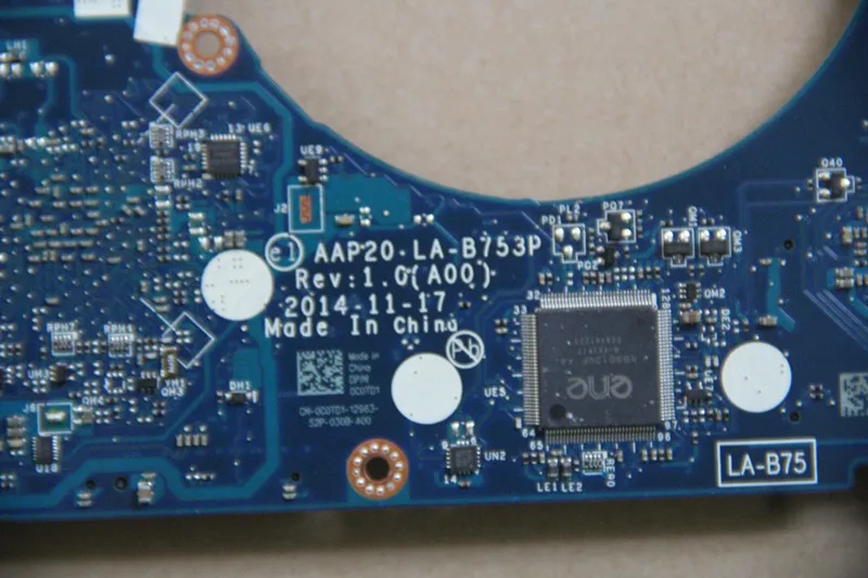 CN-0C0TD1 0C0TD1 C0TD1 для DELL Alienware 17 R2 Материнская плата ноутбука AAP20 LA-B753P с I7-4712HQ процессором и N16E-GX-A1 GPU бортовой