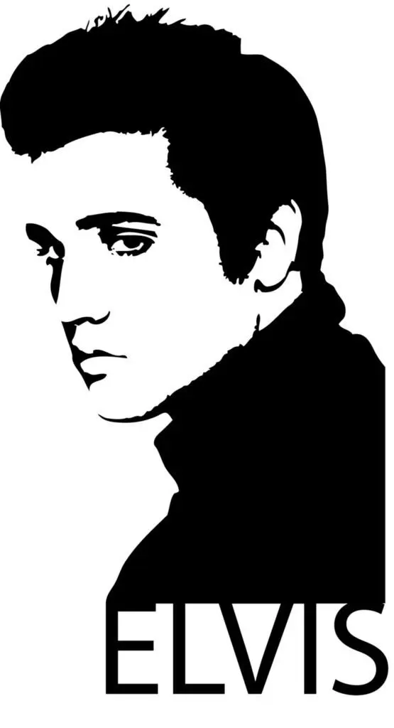 Классическая Настенная роспись ELVIS PRESLEY для спальни художественная наклейка