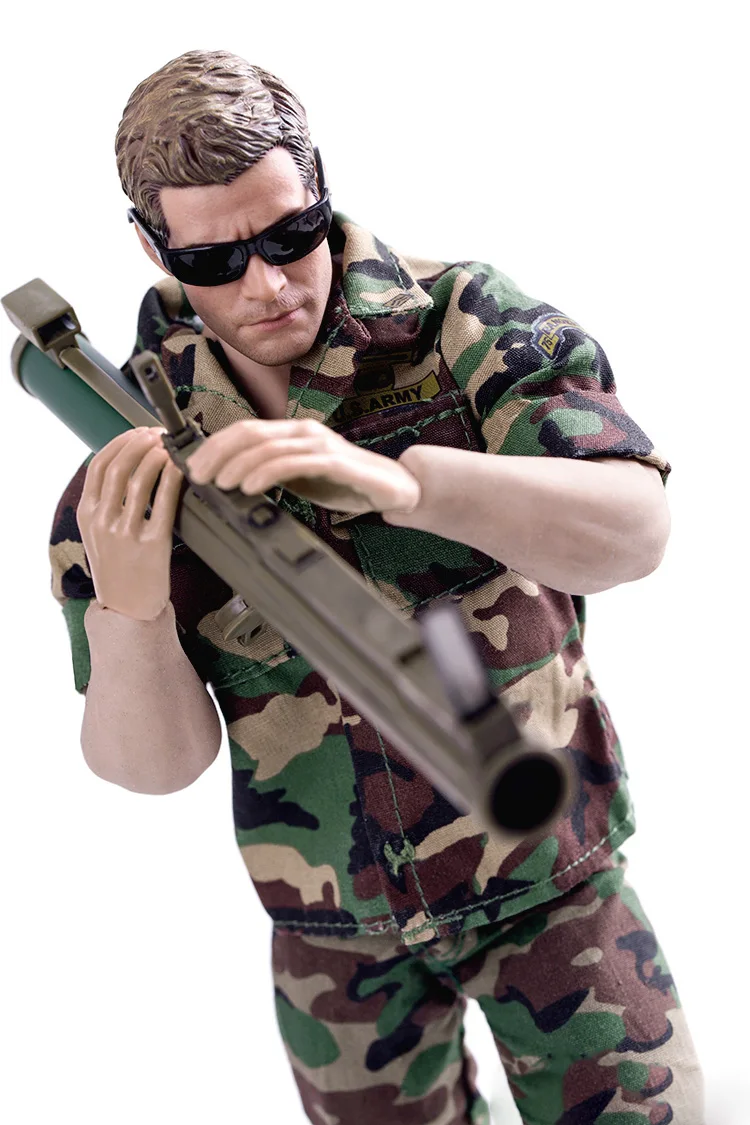 1/Масштаб Солдат модель оружия аксессуары Bazooka с дисплеем для 12 ''солдат