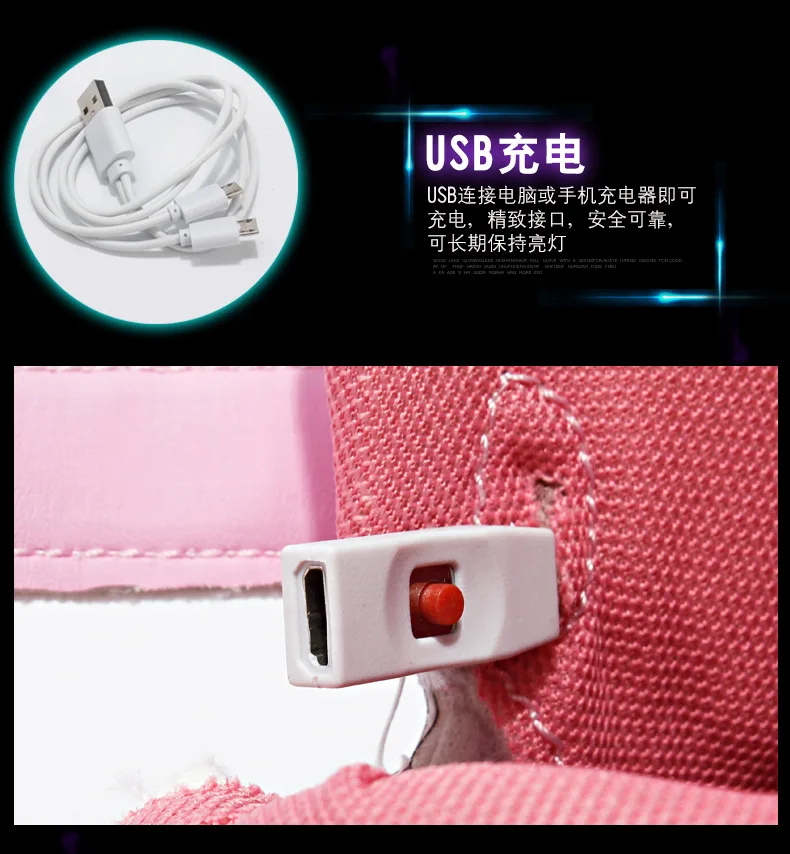 Новинка; Светящиеся кроссовки с зарядкой от usb; детская обувь для бега с подсветкой; светящаяся обувь для девочек и мальчиков; детская обувь золотистого цвета
