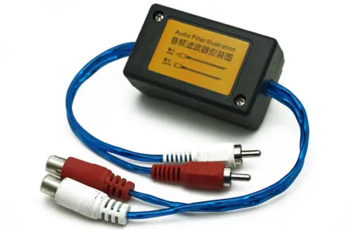 Автомобильный усилитель RCA аудио фильтр шума заземление петли изолятор Suppressor