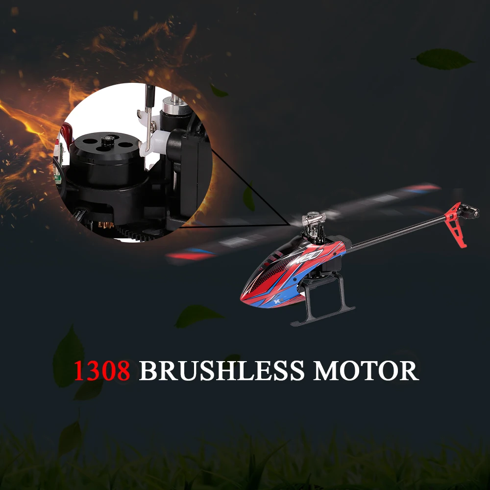 WLtoys XK K130 2,4G 6CH Радиоуправляемый вертолет и передатчик с 9200KV бесщеточный 3D6G Flybarless FUTABA S-FHSS трюк с 3 батареями