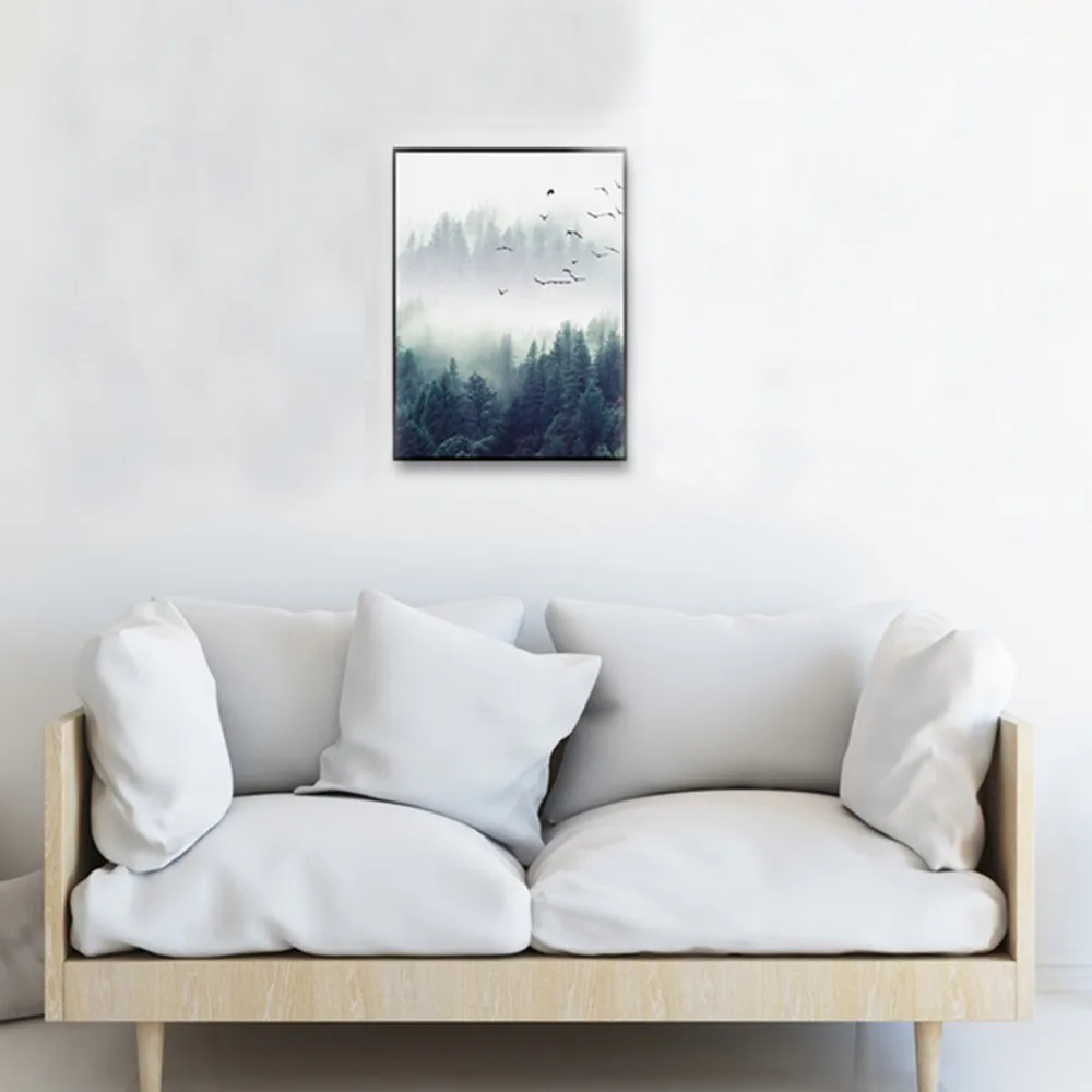 Новинка 2019 Современная картина маслом без рамы печать на холсте для дома стены в