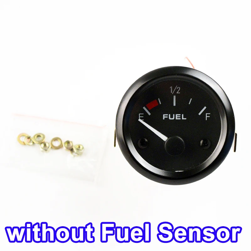 Автомобильный датчик топлива 2 дюйма 52 мм с белым светодиодный светильник Тором в