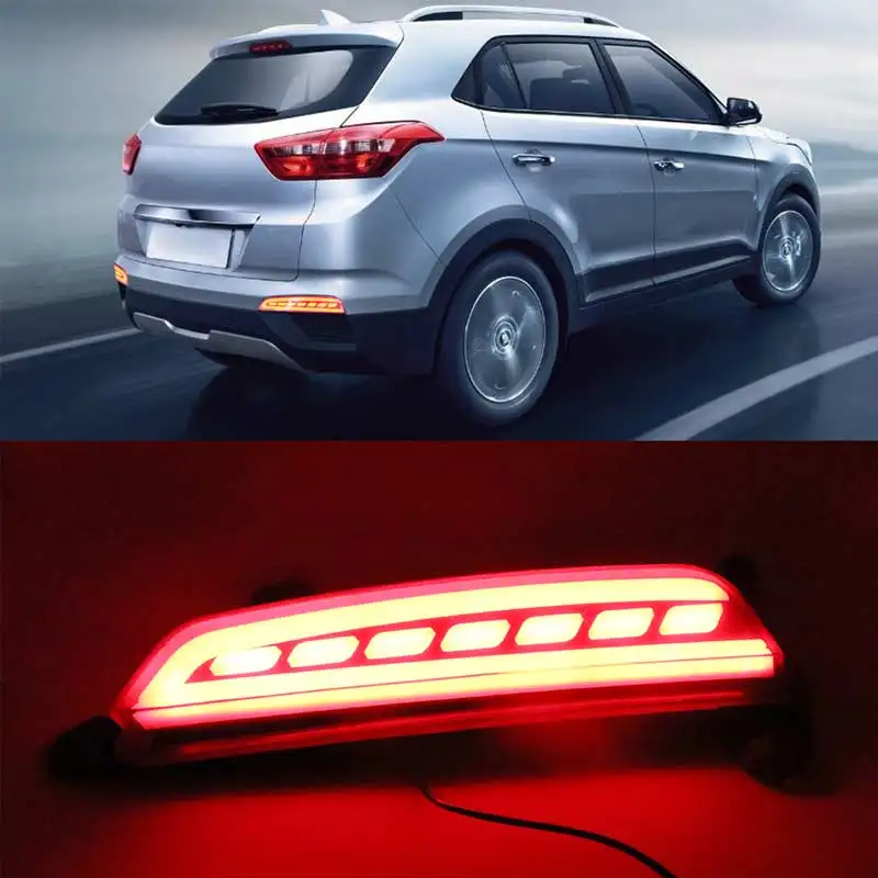 ROADOT задний бампер тормоз указатель поворота светильник для Hyundai creta IX25 2015 2016 led