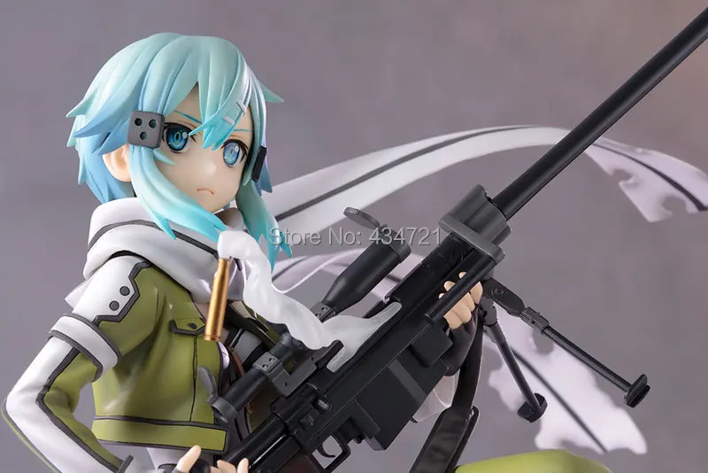 Горячая игра Аниме GGO Asada Shino / Sinon снайперская винтовка меч арт онлайн серия