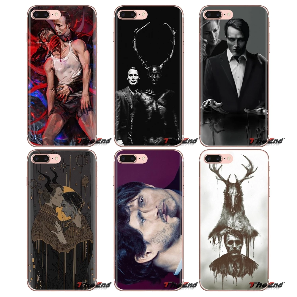 Мягкий ТПУ чехол для телефона Huawei Nova 2 3 2i 3i Y6 Y7 Y9 Prime Pro GR3 GR5 2017 2018 2019 Y5II Y6II Graham hannibal mads