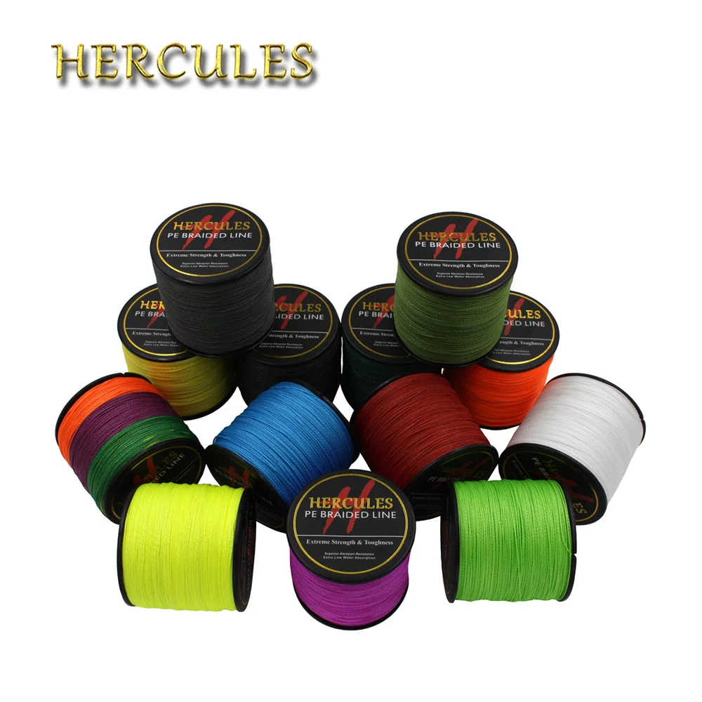 Hercules 4 нити 90LB PE плетеная рыболовная леска Hengelsport Pesca Peche 300 м аксессуары для ловли