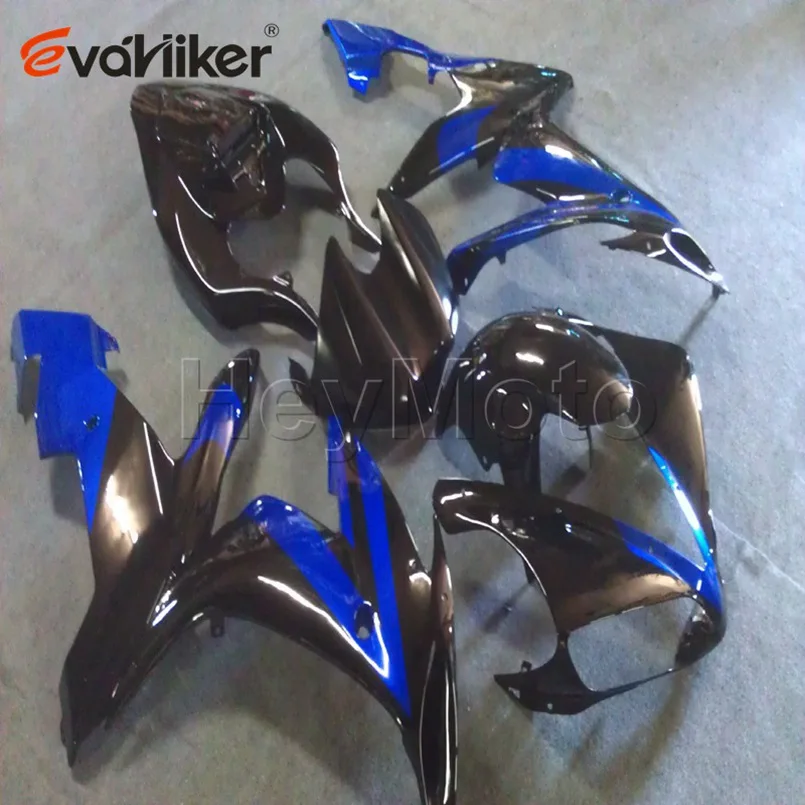Мотоцикл cowl для YZFR1 2004 2005 2006 черный YZF R1 04 05 06 ABS Пластиковые обтекатели литьевая