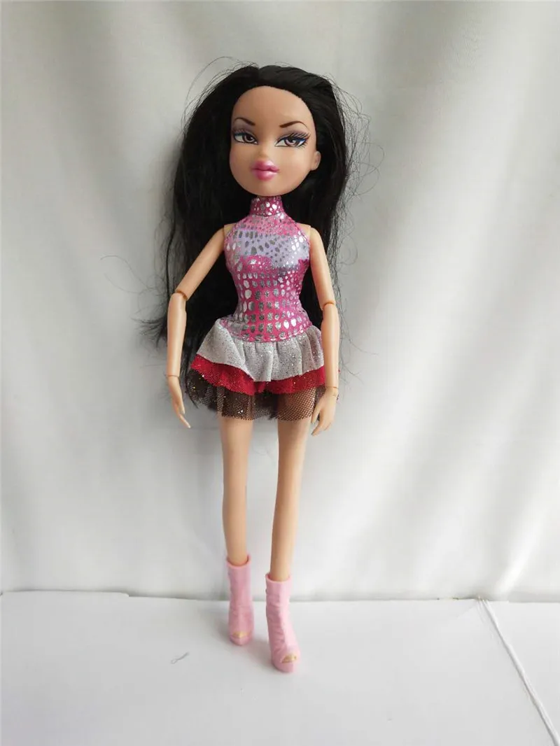 Лиловый Горячая Распродажа, модная фигурка Bratz Bratzillaz, платье для куклы, uo, игрушка для игры в дом, несколько вариантов, лучший подарок для ребенка - Цвет: Лиловый