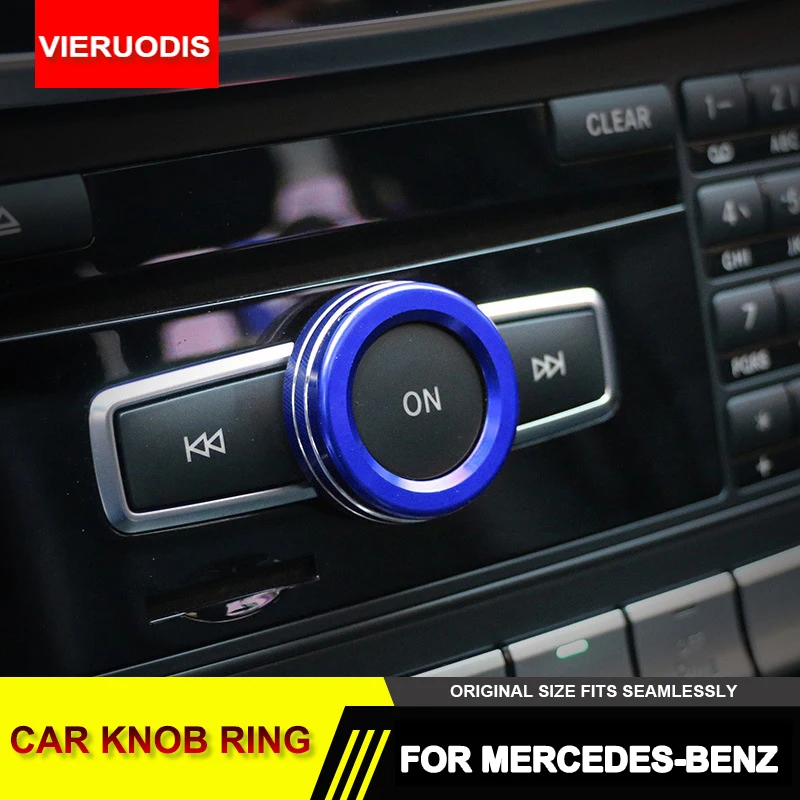 1 шт. автомобильная ручка регулировки громкости для Mercedes Benz класса A/B/E GLK GLA CLA GLE ML GL