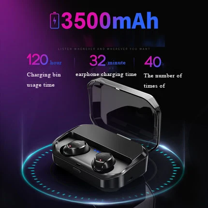 Bluetooth гарнитура наушники P10 беспроводные двойная BT5.0 Hi Fi стерео супер