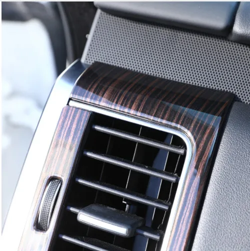 

Red Ash Wood Style For Landrover Range Rover Sport RR Sport 2014-2018 ABS Plastic Side Air Conditioning Vent Trim Accessory