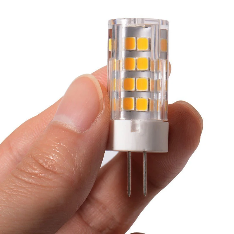 Светодиодная лампа G4 220 в 110 5 вт светодиодная лампады Bombillas 2835 SMD 51 с теплым