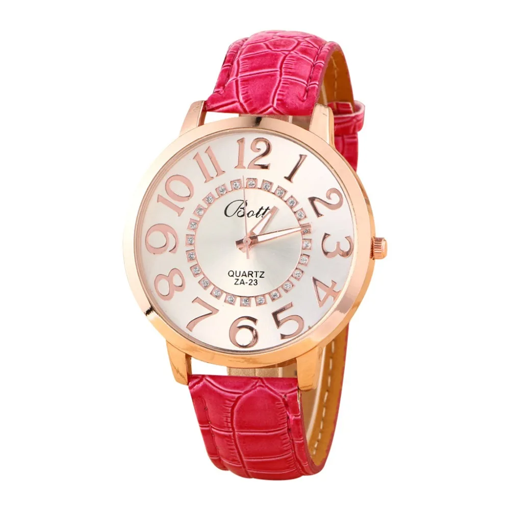 

Reloj Mujer 2019 New Fashion Women Diamond Analog Leather Quartz Wrist Watch Saat Watches Womens Watches Top Brand Luxury #A