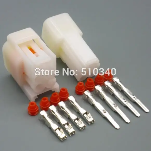 1 Набор/комплект 4 Pin/Way водонепроницаемый электрический провод соединитель