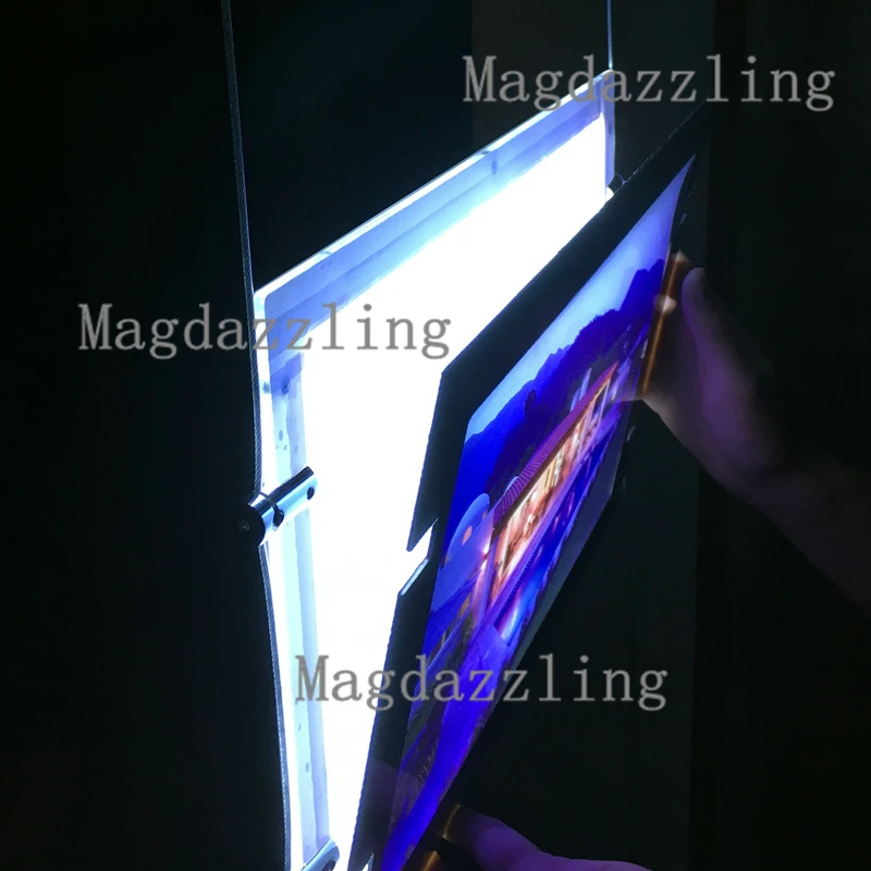 18 шт. акриловая Безрамная односторонсветодиодный светодиодная подсветка