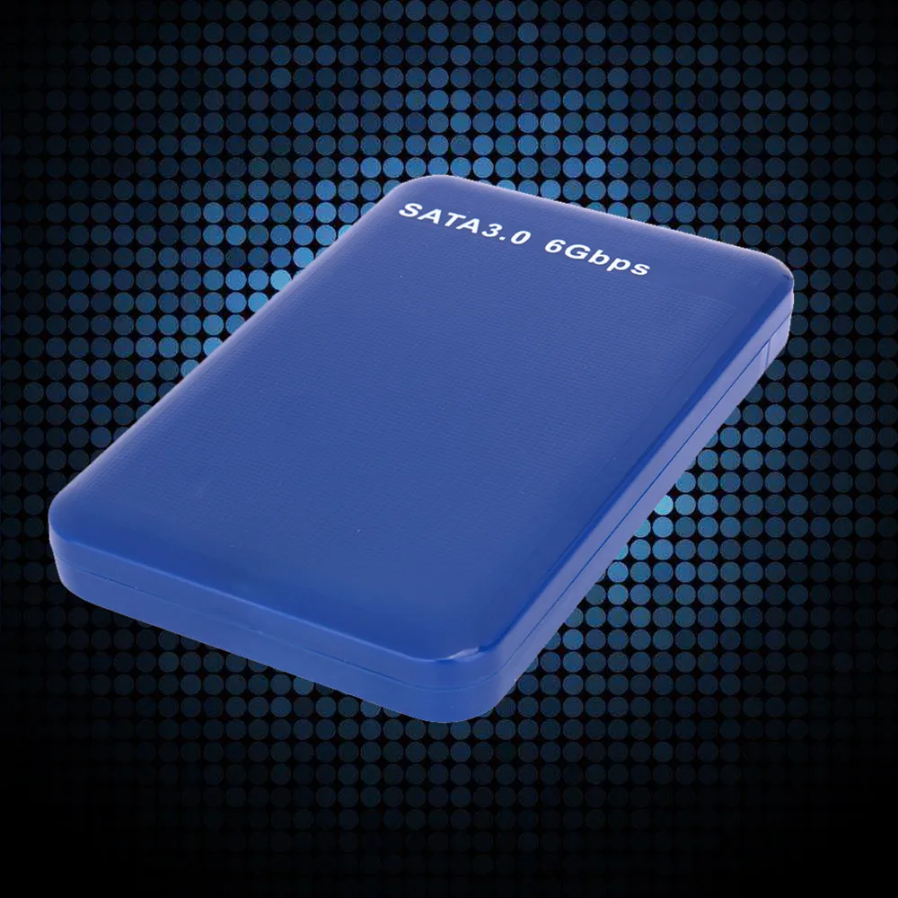 MEMTEQ USB 3,0 SATA 3,0 высокая скорость передачи 6 Гбит/с HDD корпус HDD SSD диск коробка чехол Plug& Play ультра-легкий синий