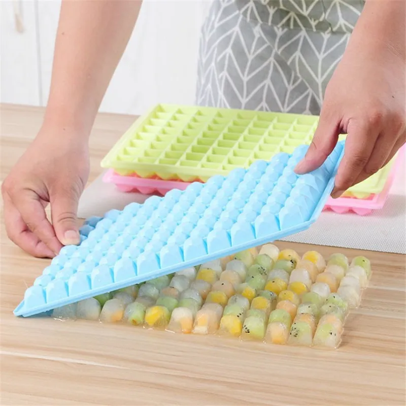 DIY креативный Большой Силиконовый поднос для кубиков льда квадратной формы форма