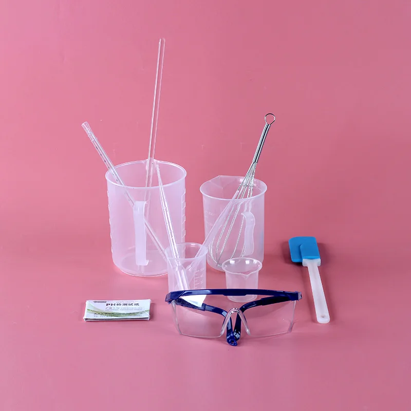 Полный набор принадлежностей для изготовления мыла маленькие силиконовые формы