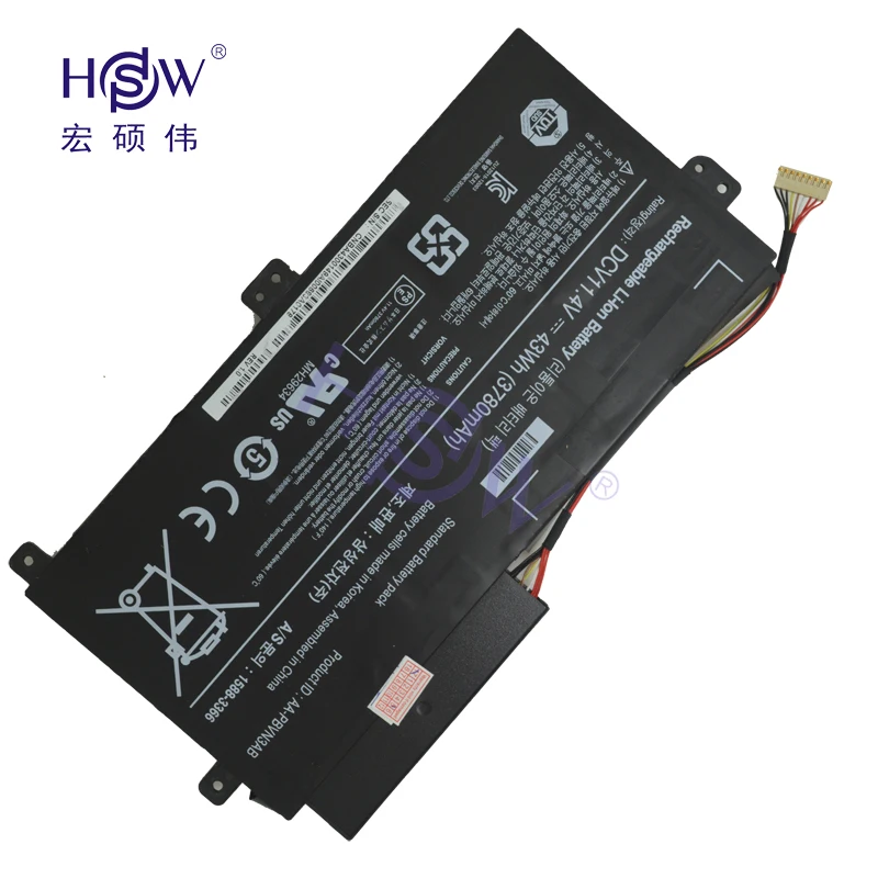Аккумулятор для ноутбука HSW батарея Np470r5e Np470 Np510 370r4e 510R Np370r4e akku 11 4 в 3780 Вт/мАч |
