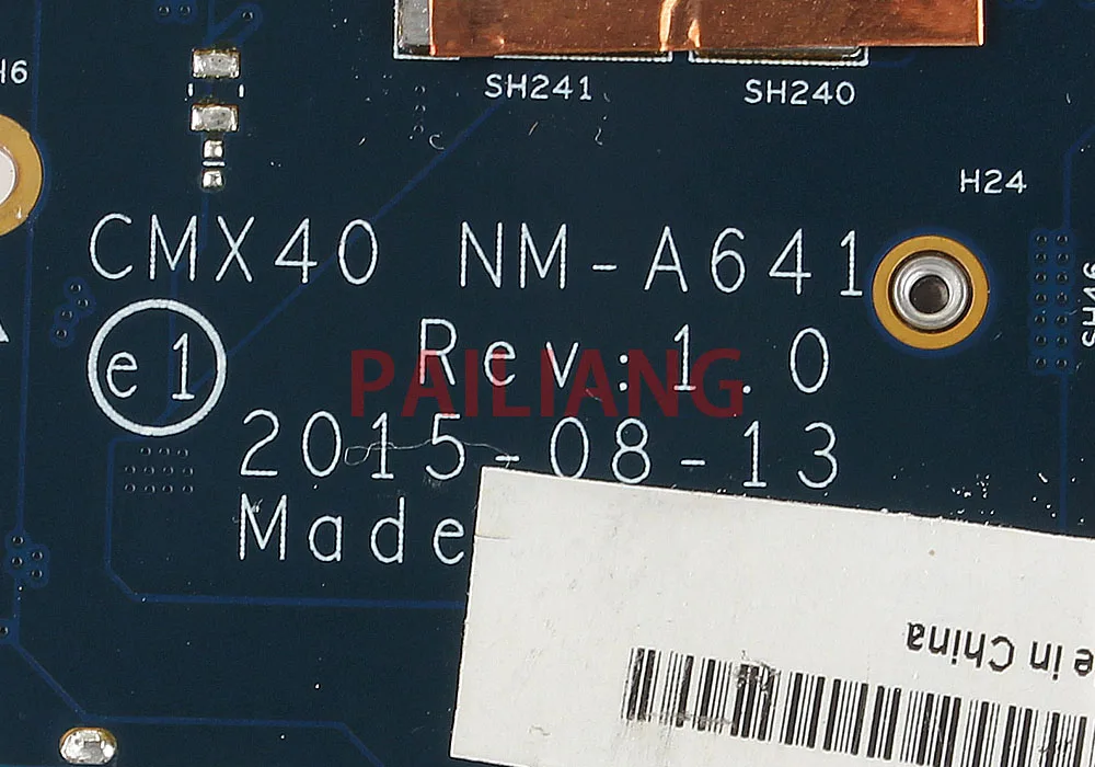 PAILIANG материнская плата для ноутбука lenovo MIIX-700-12ISK 6Y75 8G ram PC материнская плата 5B20K66835 CMX40 NM-A641 tesed DDR3