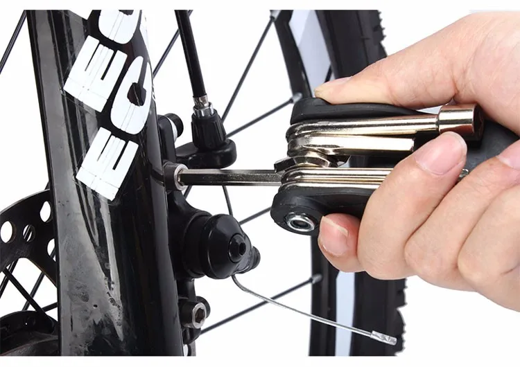 Велосипедные Инструменты для ремонта велосипеда MTB многофункциональные складные Портативные наборы инструментов Аксессуары для велосипеда велосипедный ключ Отвертка инструменты