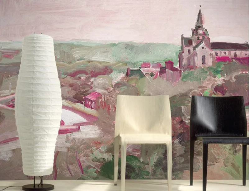 

Custom 3d murals,Nostalgic Castle landscape papel de parede,hotel restaurant bar living room sofa TV wall bedroom wallpaper