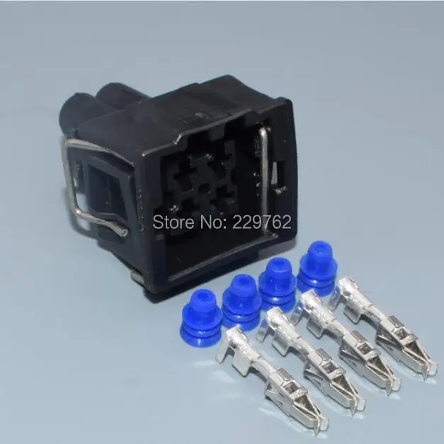 Штепсельная Вилка shhworldsea 4 pin 3 5 мм для кондиционера Passat B5 A4 A6 S4 S8 8D0 959 482 B 357 919 754