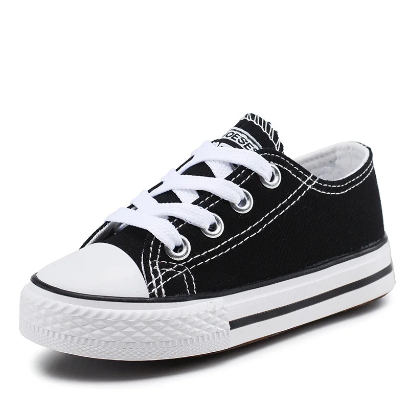 2017 New Spring Autumn Kids Canvas Shoes Low Top Sneakers Slip On sports shoes boys casual girls fashion sneaker | Детская одежда и