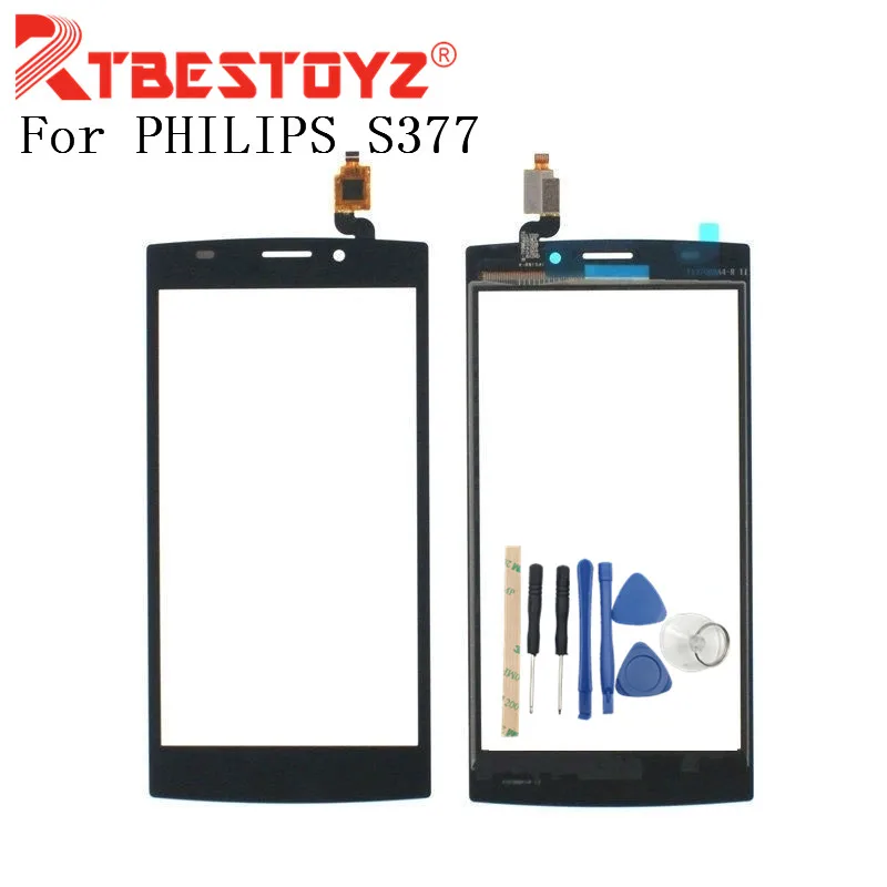 

RTBESTOYZ сенсорный экран для PHILIPS S377 377 100% оригинал