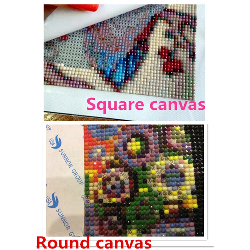 DIY 3D Алмазная мозаика лес река полная круглая вышивка крестиком олень квадратная