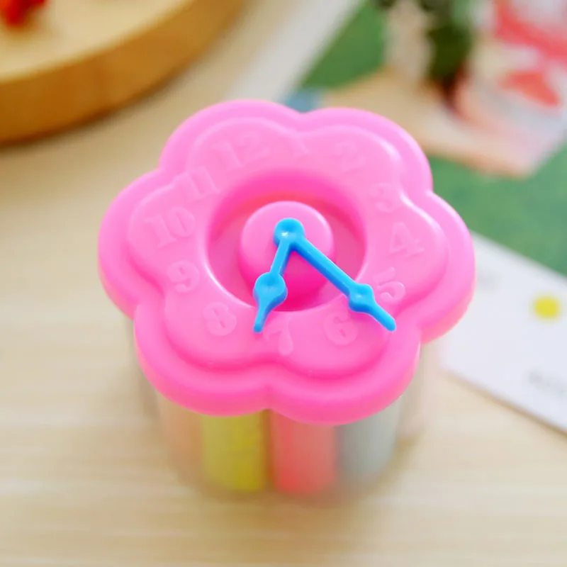 14 цветов часы DIY Творческий Playdough плесень набор детей Интерактивные детские развивающие игрушки