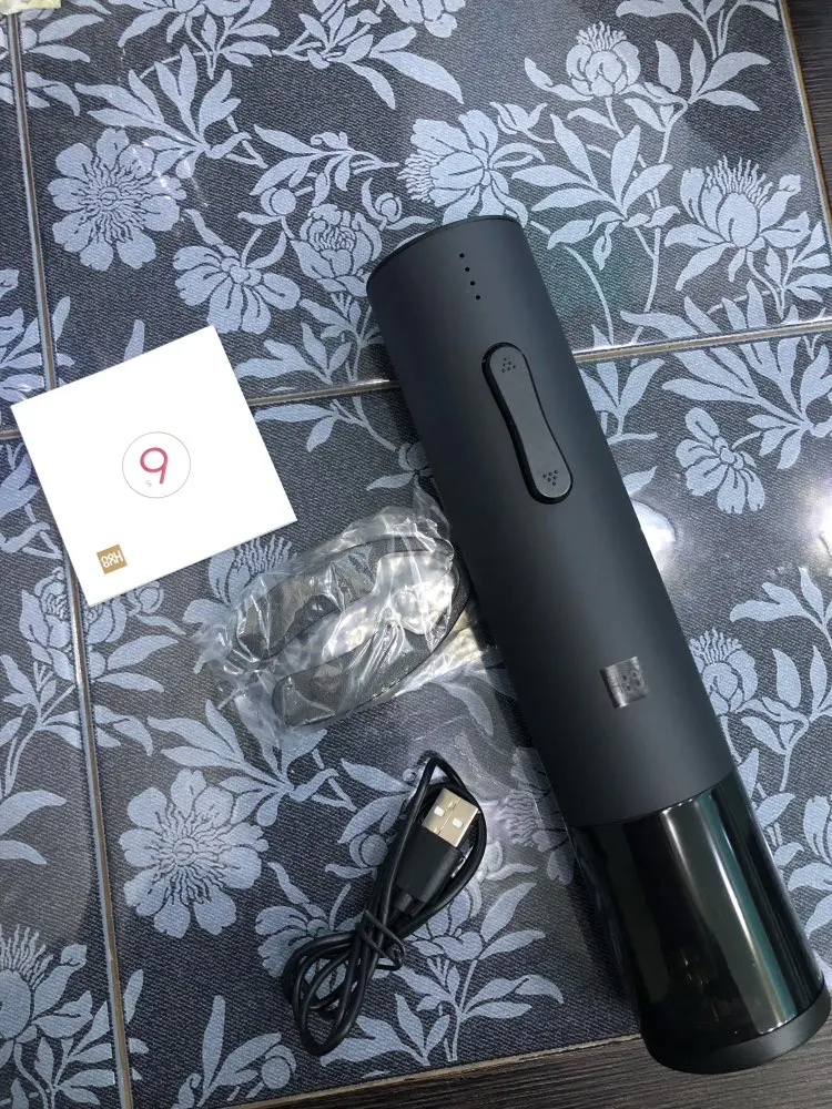 Xiaomi Mijia креативный Электрический штопор для бутылок, автоматический штопор для бутылок, Электрический штопор с фольга, инструмент для пробки