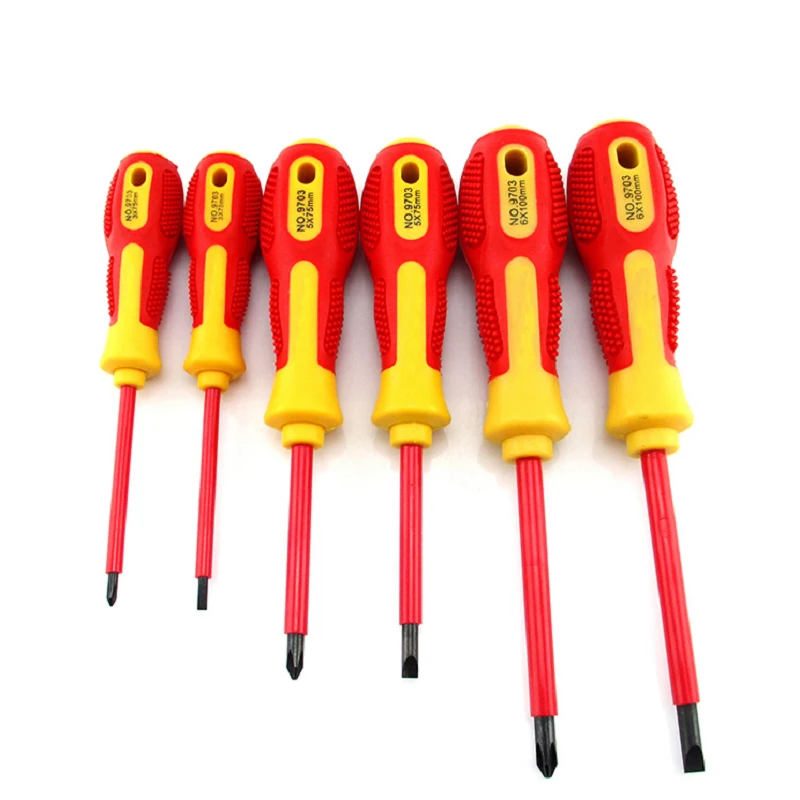 6x150 мм Multi function отвертка электрики класс изолированный анти шок обслуживание