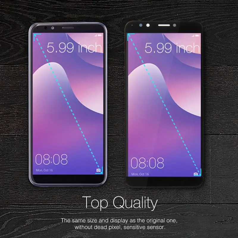 Оригинальный Для Huawei Nova 4 ЖК дисплей + рамка 10 точек сенсорного экрана панель