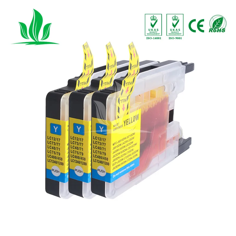 3 шт. 1240XL совместимый чернильный картридж для принтера Brother MFC-J430W J6910DW J825DW DCP-J525N