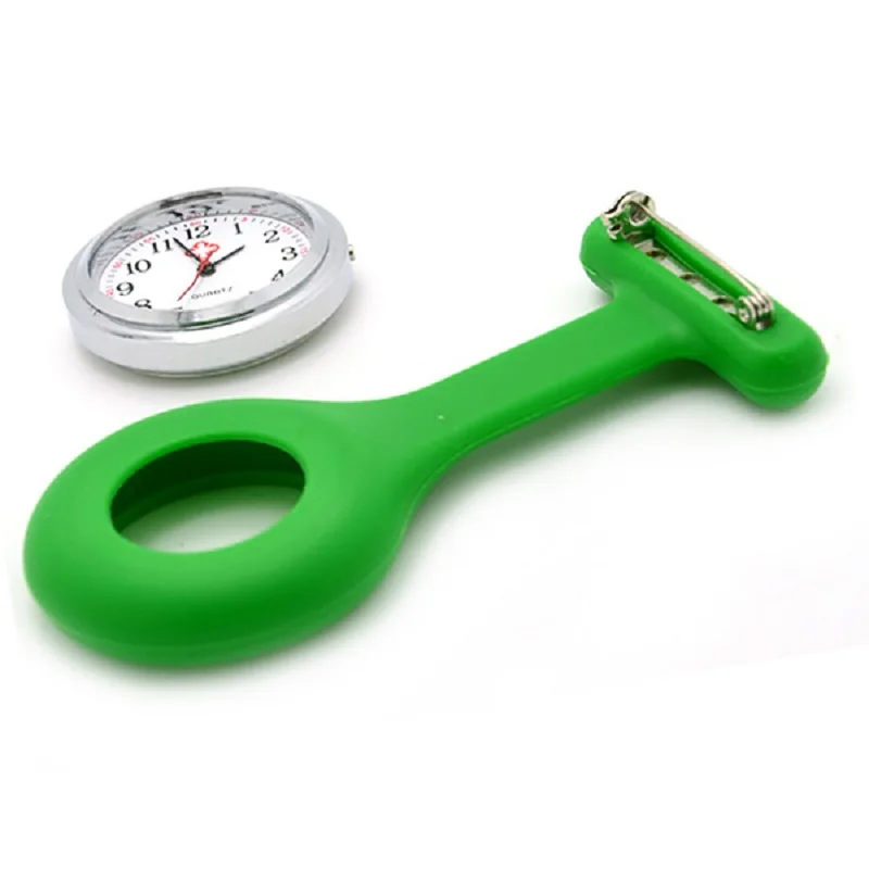 Новые часы медсестер крышка доктор силиконовый чехол портативный брелок Часы